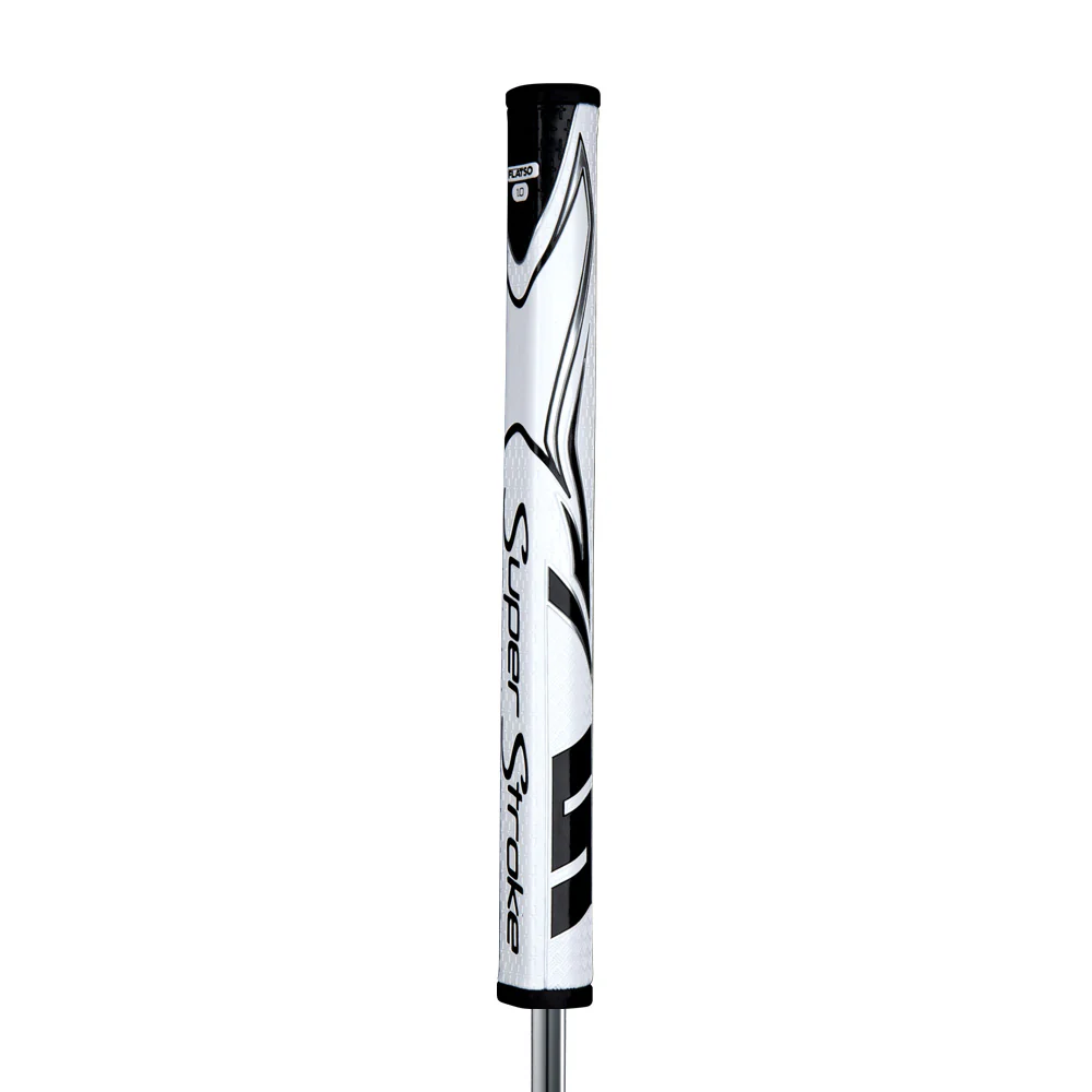 WEB_Flatso1.0_WhiteBlack_LQ SUPER STROKE ZENERGY FLATSO PUTTER GRIPS