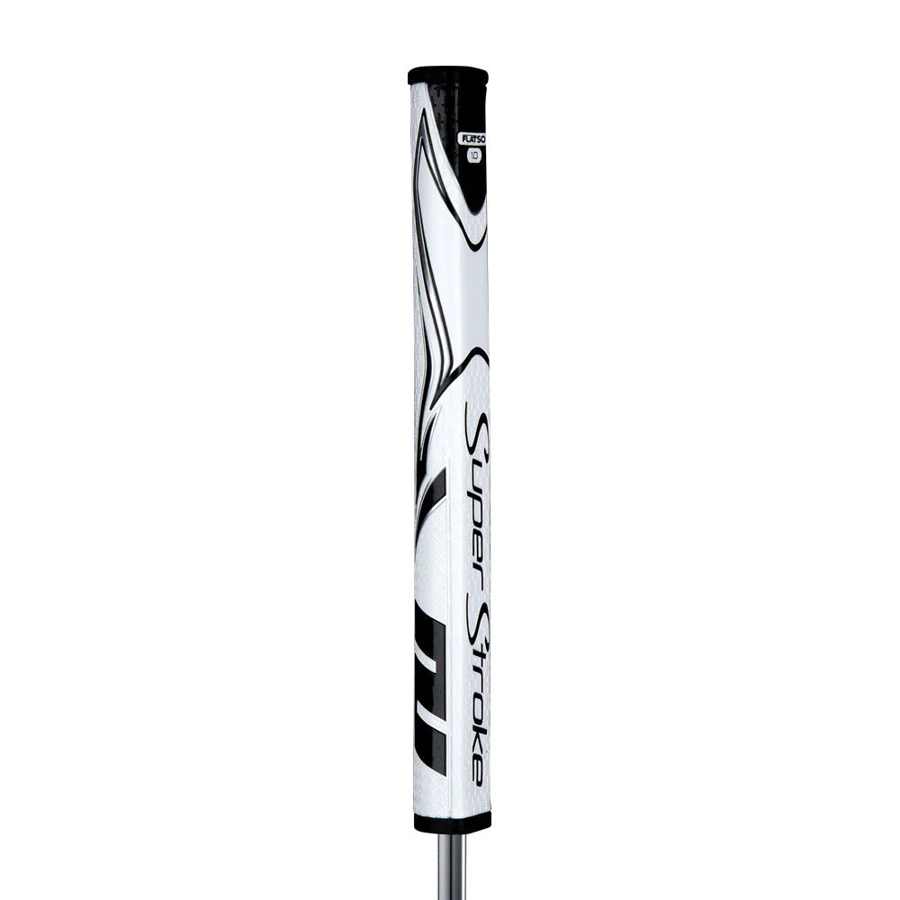 WEB_Flatso1.0_WhiteBlack_RQ_8f1fe915-c312-458c-8352-16c363b11849 SUPER STROKE ZENERGY FLATSO PUTTER GRIPS