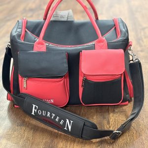 FOURTEEN RED BOSTON BAG