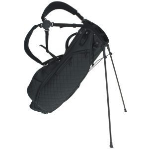 BEN HOGAN 8PU LEATHER STAND BAG BLACK